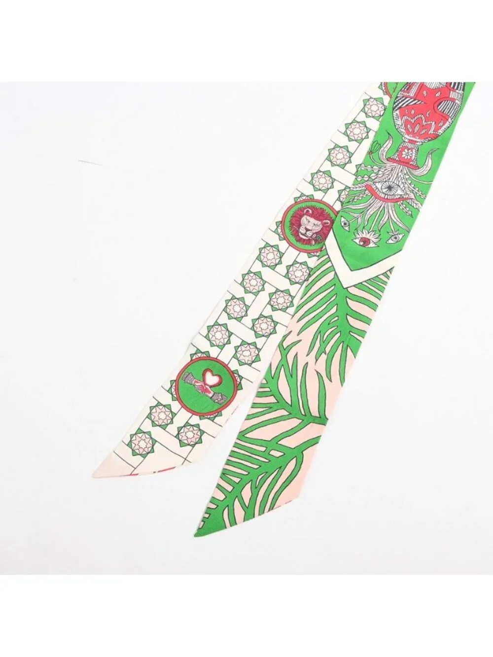 Hermes Scarf Twilly Scarves Pink